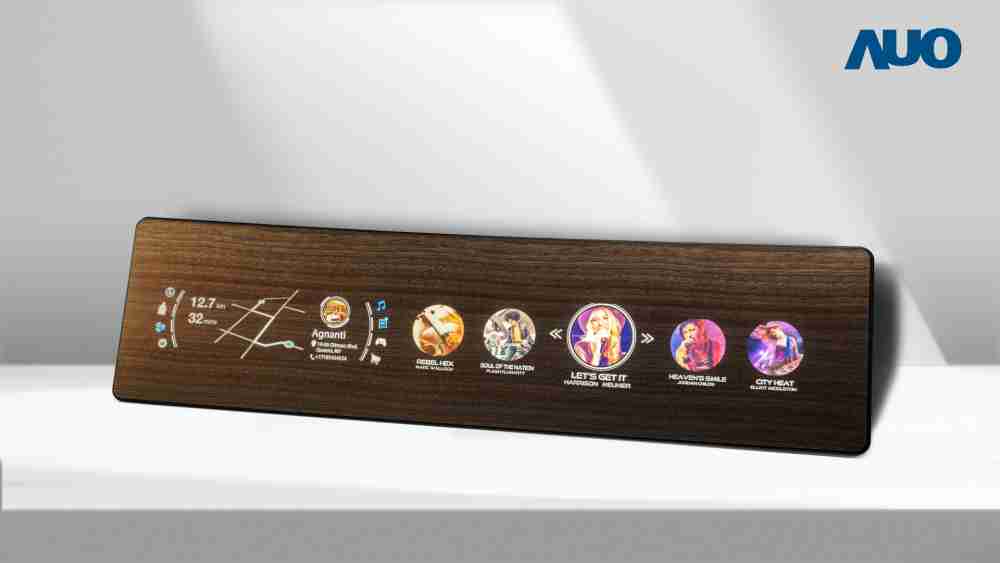 918.COM研发全球最高穿透度达80%的AmLED木纹显示器，，，，可于使用时呈现高亮度、、、、清晰可见的信息，，并在不使用时回归为单纯的饰板，，，节能兼具美观