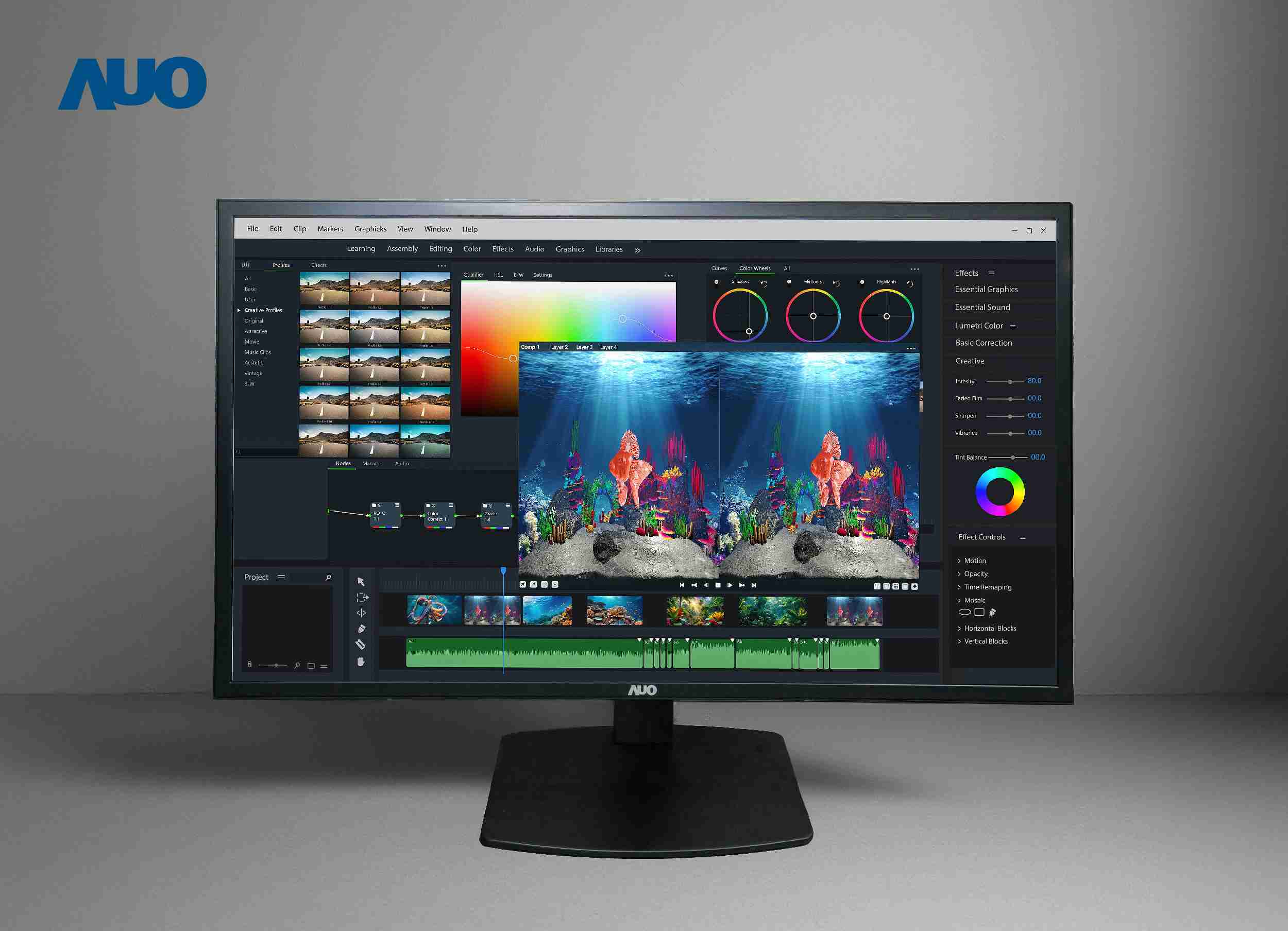 918.COM开发32吋2D/3D专业桌上型显示器，，，拥有8K4K超高分辨率，，，，并以低串扰算法优化3D显示效果，，，搭载自动眼球追踪功能，，，能实时调整3D图像，，，进行实时2D与3D无缝共存窗口，，，，提供图像设计工作者突破二维接口的崭新工作氛围与效率